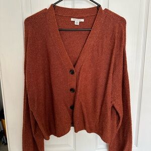 Burnt Orange AE Long Sleeve Sweater